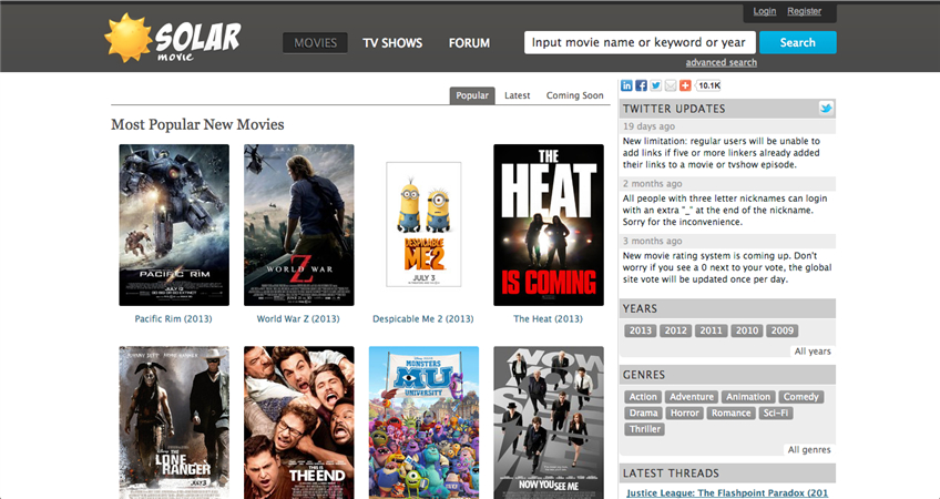 Watch movies online for free
